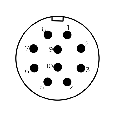 10 pin connector