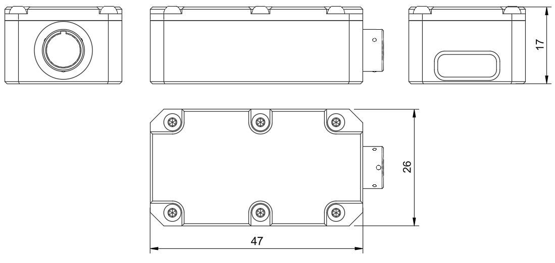 ULS-OnNet Receiver Dimensions