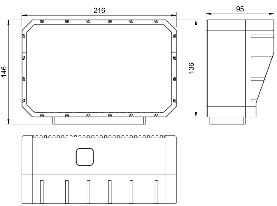 ULS-OnNet Transmitter Dimensions